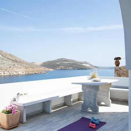 Lägenhet Helios Panormos Sea-view Retreat